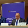 Podpisanie umowy w Urzędzie Marszałkowskim