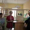 Burmistrz odwiedził pacjentów oddziału dziecięcego