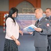 Uroczyste zakończenie szkolenia z samoobrony dla kobiet w 22.Bazie Lotnictwa Taktycznego w Malborku