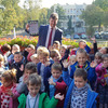 Przedszkolaki z SP 5 z wizytą u burmistrza
