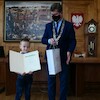 Burmistrz wręczył nagrody laureatom konkursu 