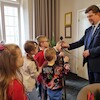 Przedszkolaki z „ósemki” odwiedziły burmistrza Malborka