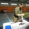 Klasa wojskowa ZSP4 Malbork na obozie szkoleniowym