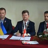 Podpisanie umowy partnerskiej z Włodzimierzem w Ukrainie