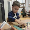 Międzyprzedszkolny turniej gry w warcaby w Przedszkolu nr 8
