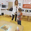 Międzyprzedszkolny turniej gry w warcaby w Przedszkolu nr 8