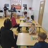 Międzyprzedszkolny turniej gry w warcaby w Przedszkolu nr 8