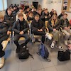 Uczniowie Technikum nr 3 z wizytą na lotnisku w Gdańsku