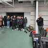 Uczniowie Technikum nr 3 z wizytą na lotnisku w Gdańsku