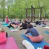 Joga przy amfiteatrze