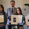 Laureaci gminnego etapu konkursu „Szanuj życie! Bezpieczna praca w gospodarstwie rolnym”