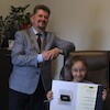 Laureaci gminnego etapu konkursu „Szanuj życie! Bezpieczna praca w gospodarstwie rolnym”