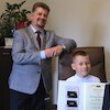 Laureaci gminnego etapu konkursu „Szanuj życie! Bezpieczna praca w gospodarstwie rolnym”