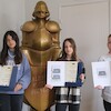 Laureaci gminnego etapu konkursu „Szanuj życie! Bezpieczna praca w gospodarstwie rolnym”