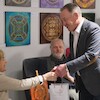 Mandale Anny Albrecht w Wieży Ciśnień