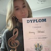 Laureatki Wojewódzkiego Konkursu Wokalnego ZIMOWE MELODIE