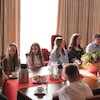 Tancerze ZPiT Malbork spotkali się z burmistrzem