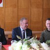 Tancerze ZPiT Malbork spotkali się z burmistrzem