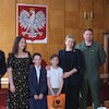 Tancerze ZPiT Malbork spotkali się z burmistrzem