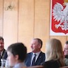Tancerze ZPiT Malbork spotkali się z burmistrzem
