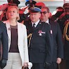 Uroczysty apel na Placu Kazimierza Jagiellończyka