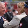 Uroczysty apel na Placu Kazimierza Jagiellończyka