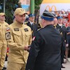 Uroczysty apel na Placu Kazimierza Jagiellończyka