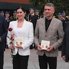 Uroczysty apel na Placu Kazimierza Jagiellończyka