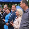 Uroczysty apel na Placu Kazimierza Jagiellończyka