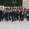 Uroczysty apel na Placu Kazimierza Jagiellończyka