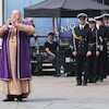 Uroczysty apel na Placu Kazimierza Jagiellończyka