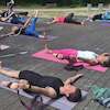 Joga na świeżym powietrzu