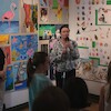 Wystawa prac Powiatowego Ogniska Plastycznego