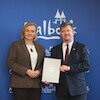Miasto Malbork z umową w ramach Programu Ochrony Ludności i Obrony Cywilnej