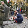 Święto Niepodległości - złożenie kwiatów