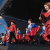 Scena dla Malborka na 740. rocznicę nadania praw miejskich