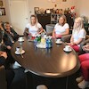 Szalone Mamuśki z wizytą u burmistrza