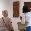 Rzeźby Krzysztofa Lipca na wystawie w Galerii NOVA