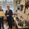 Burmistrz spotkał się z laureatami konkursu Malborski Mistrz Biznesu 2024