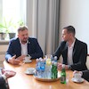 Podpisanie umowy na budowę schronu przy ul. Hadyny