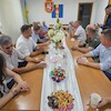 Delegacja z Malborka z wizytą we Włodzimierzu