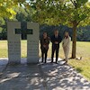 Uczczono pamięć cywilnych ofiar II wojny światowej pochowanych w Glinnej