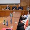 Spotkanie służb z dyrektorami szkół podstawowych i przedszkoli