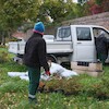 Uczniowie malborskich szkół zazieleniają bulwar im. Macieja Kilarskiego