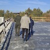 Przedstawiciele Wojskowej Akademii Technicznej odwiedzili budowę schronu w Malborku